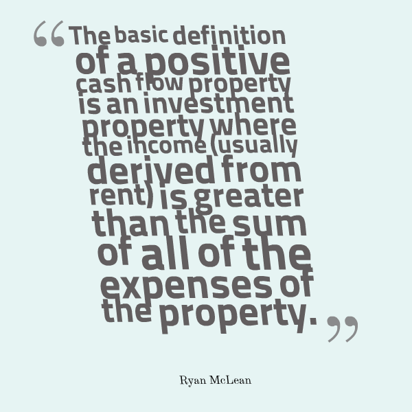 definition of positive cash flow property