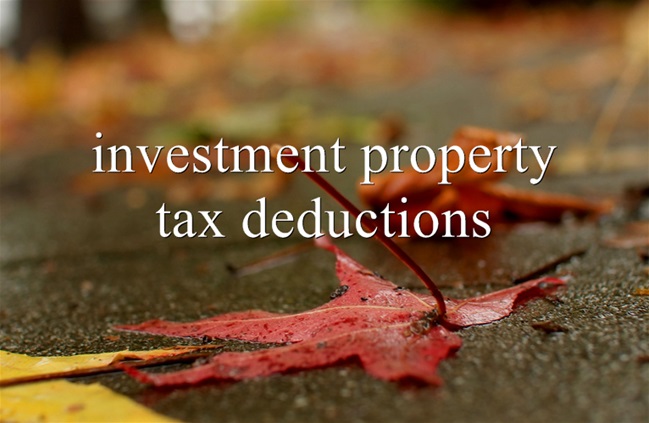 Investment Property Tax Deductions