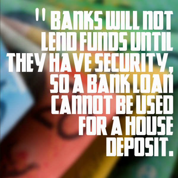 bank loan cannot be used for a loan depoist