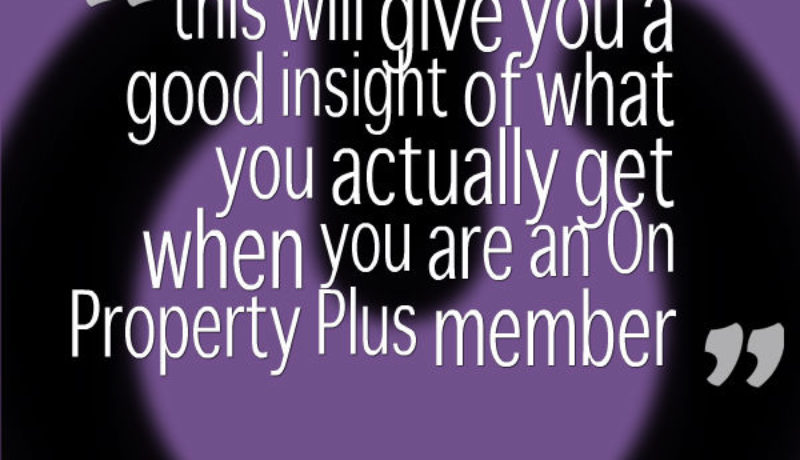 Insight Into On Property Plus