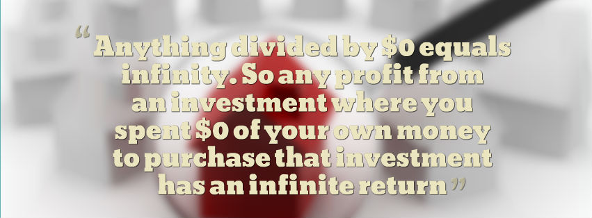 Infinite Return On Investment Explained