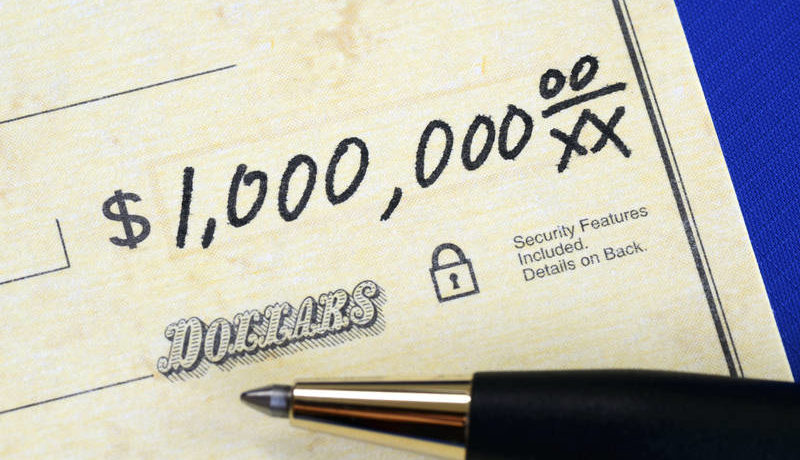 The Cheque That Will Change Your Life