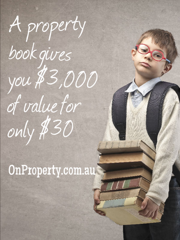 A property book gives you $3,000 of value for only $30