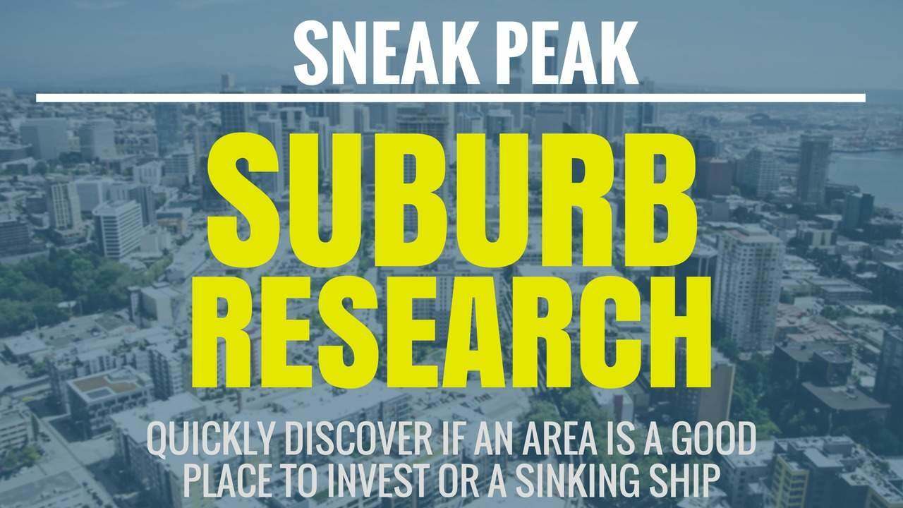 A Sneak Peak At My New Suburb Research Course (Ep311)