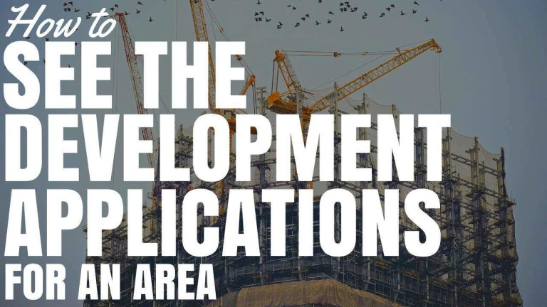 How To See The Development Applications For An Area