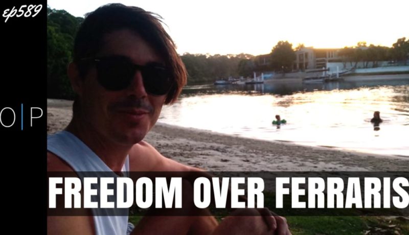 Freedom over Ferraris
