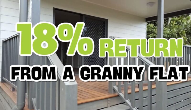 18% Return On Your Money With Granny Flats