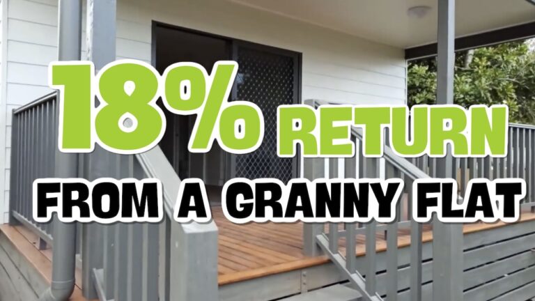 18% Return On Your Money With Granny Flats