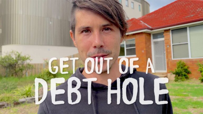 How To Get Out of A Debt Hole